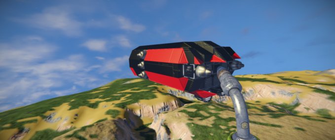 Blueprint The Satyr Courier Space Engineers mod