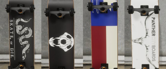 Deck Panther City Boards Pack Skater XL mod