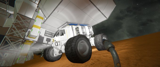 Blueprint Cargo rover Space Engineers mod