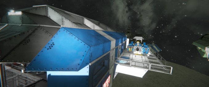 Blueprint Modified Blue Ambassador Explorer Space Engineers mod