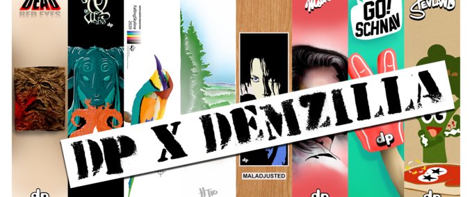 Gear DP Collection 2 - DP x Demzilla Skater XL mod