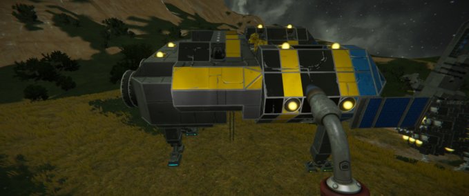 Blueprint Static Grid 8610 Space Engineers mod