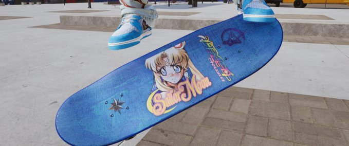 Other SailorMoon Griptape Skater XL mod