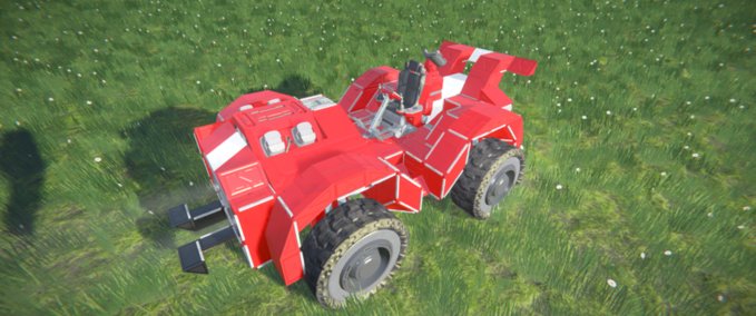 Blueprint Red Buggy Space Engineers mod