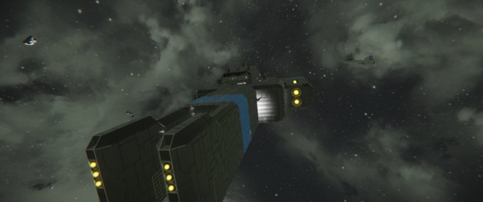 Blueprint BWI Olympus class dreadnought Mk 2 Space Engineers mod