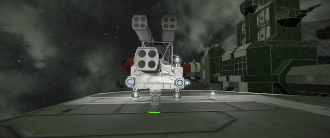 Blueprint Civilization three-horn fighter Space Engineers mod