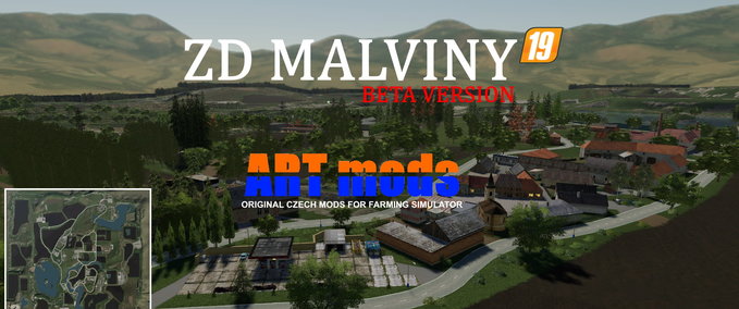 Maps ZD Malviny  Landwirtschafts Simulator mod