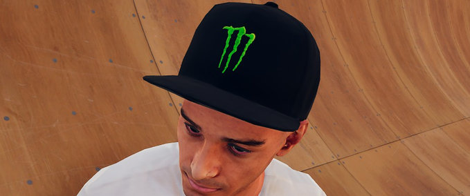 Monster Energy Snapback Hat Mod Image