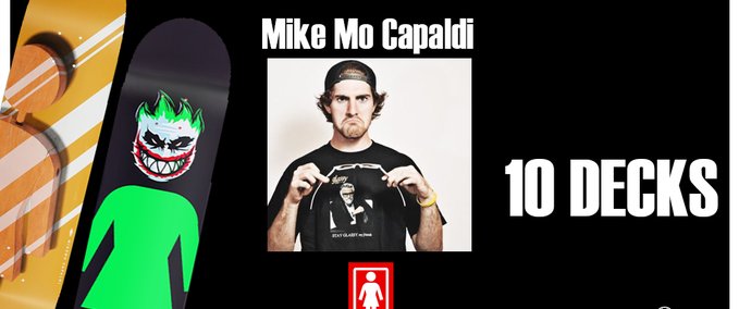 Gear Mike Mo Capaldi - Deck Pack Skater XL mod