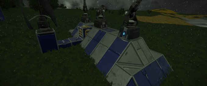 Blueprint Static Grid 514 Space Engineers mod
