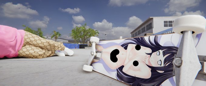 Gear Hinata Pillow Deck (NARUTO) Skater XL mod