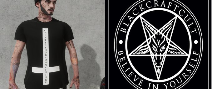 Gear Black Craft Cult - Create your own future T shirt Skater XL mod