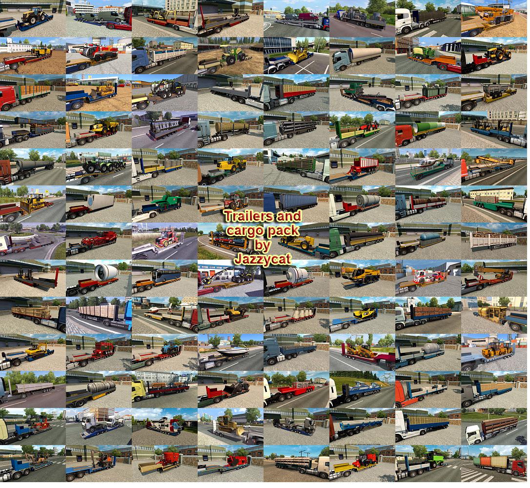 Trailers and Cargo Pack v7.5 by JC 1.34.x - Thumbnail 1
