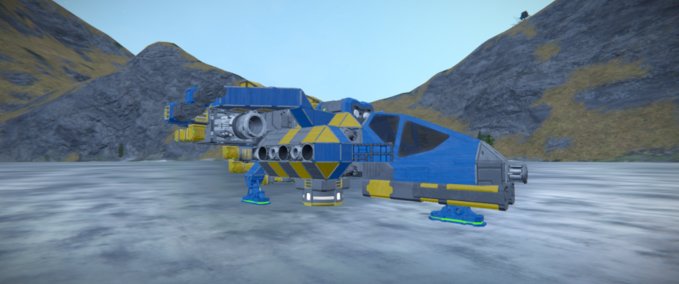 Blueprint Small Grid 669 Space Engineers mod