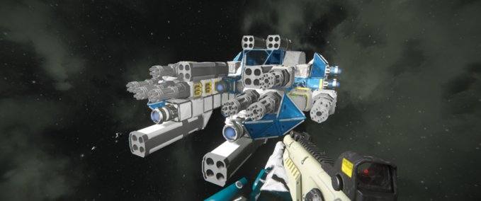 Blueprint Fighter Space Engineers mod