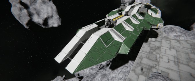 Blueprint Encounter Corvette (Rebuilt) Space Engineers mod