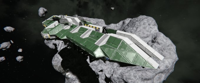 Blueprint Encounter Corvette (Rebuilt) Space Engineers mod
