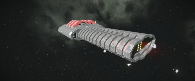 Blueprint Prison ship carrier Space Engineers mod