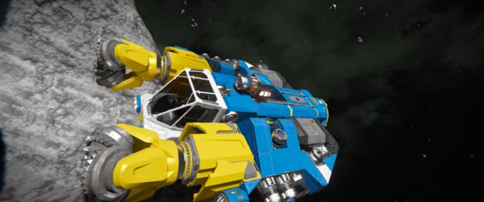 Blueprint Mining ship Space Engineers mod