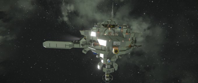 Blueprint (C.C.I.) Salvage station Space Engineers mod