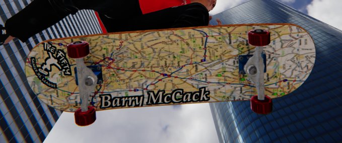 Other Official TreFifty BarryMcCack deck Skater XL mod