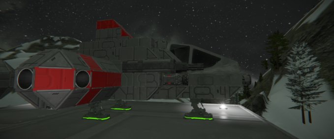 Blueprint GAR Scout Fighter Space Engineers mod