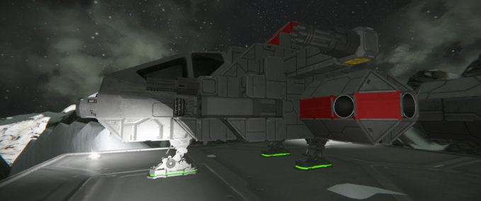 Blueprint GAR Heavy Fighter Space Engineers mod