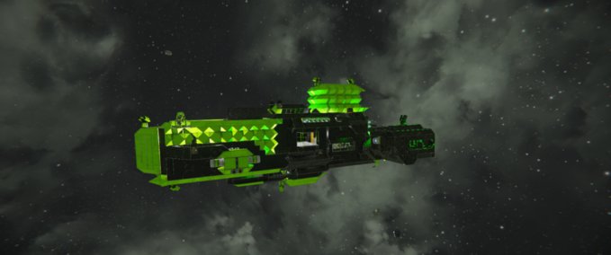 Blueprint Neon giant Space Engineers mod