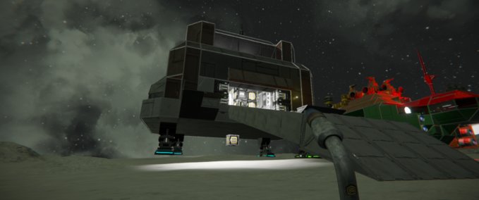 Blueprint Pirate Planetary Base Small mk.1_9 Space Engineers mod