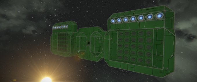Blueprint Ob's Big Booger 2.0 Space Engineers mod