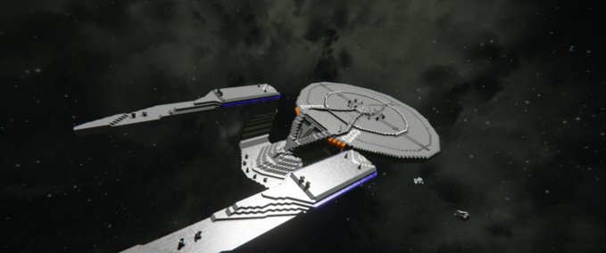 Blueprint USS TYPHON NCC 88854 ECLIPSE Space Engineers mod