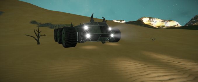 Blueprint Wanderer class land cruiser Space Engineers mod