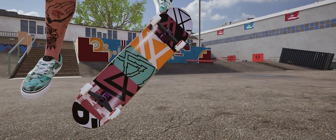 Real Brand linkin park deck Skater XL mod