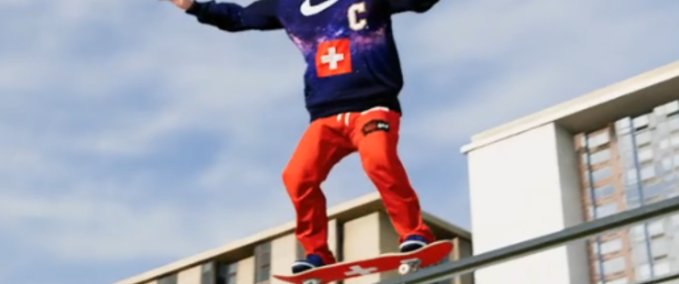 Fakeskate Brand Hoodie - Soumsoum. TV // Nike Switzerland Skater XL mod