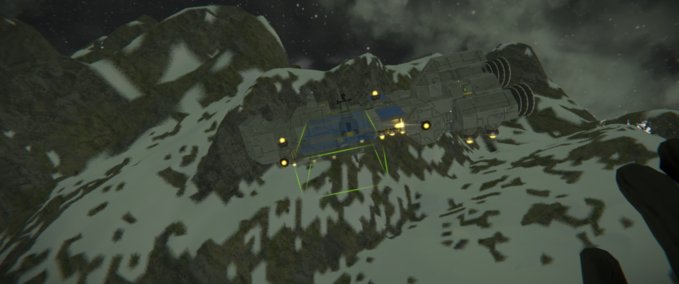 Blueprint The adventurer Space Engineers mod