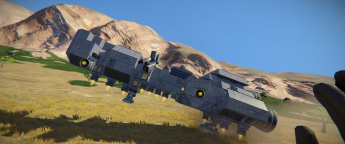 Blueprint The adventurer Space Engineers mod