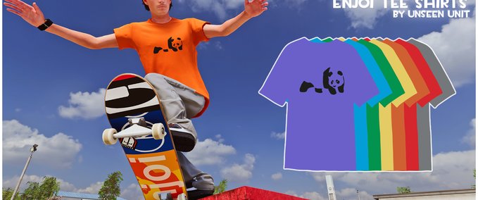Real Brand Enjoi Panda Tee Shirts Set Skater XL mod
