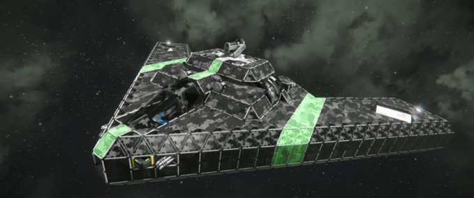 Blueprint ULT Thor - Heavy Bomber with Warheads Space Engineers mod