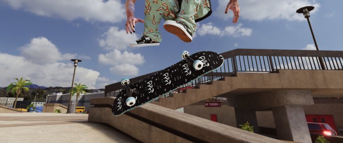 Real Brand Cult and Golf Flognaw Flames Set Skater XL mod