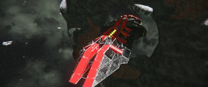 Blueprint RWI Battle Corvette Space Engineers mod