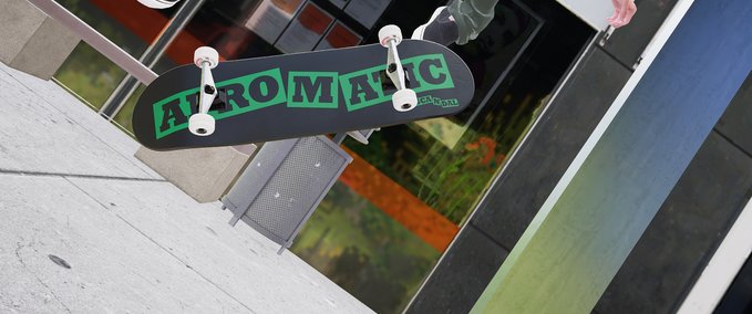 Fakeskate Brand Scandal Afromatic Logo Decks Skater XL mod