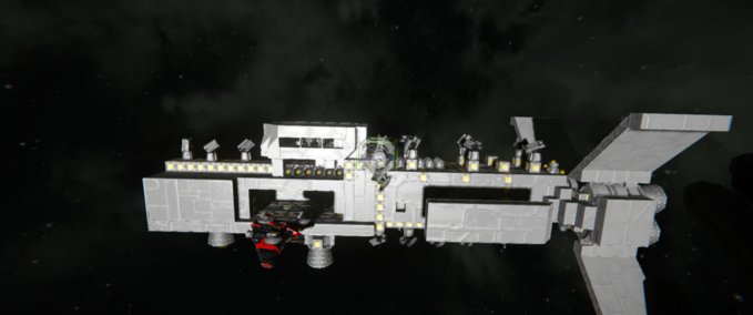 Blueprint The star cruser Space Engineers mod