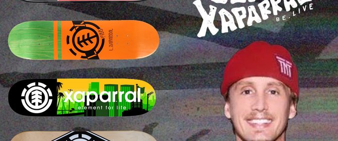 Gear Element Xaparral Board pack Skater XL mod