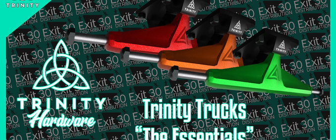 Gear Trinity Trucks - "The Essentials" Skater XL mod