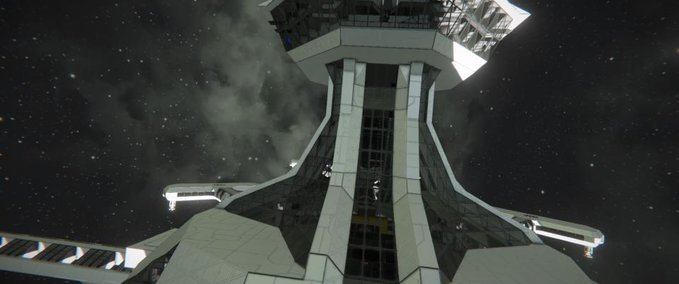 World Odyssey Station Space Engineers mod
