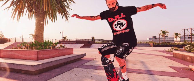 Gear D.R.I. T-Shirt Skater XL mod