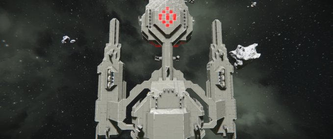 Blueprint STAR TREK KLINGON'S INTERCEPTOR CRUISER Space Engineers mod