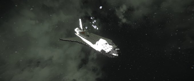 Blueprint Space Shuttle (Better than Lixyss's) Space Engineers mod
