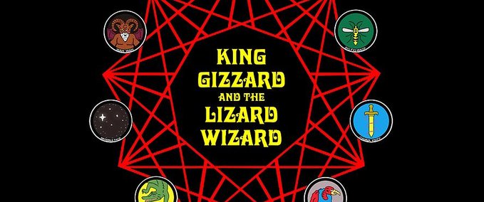 Gear King Gizzard Band Shirt Pack Skater XL mod