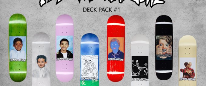 Real Brand Fucking Awesome Deck Pack #1 Skater XL mod